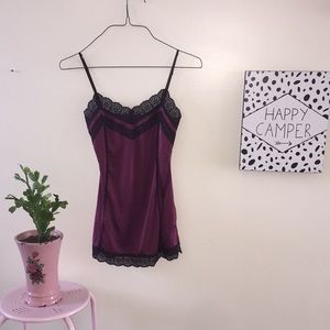 The limited dark purple slip xs